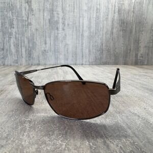 SERENGETI Aversa 8890 Gunmetal Sunglasses Polarized Drivers Lens Italy 61-16 135